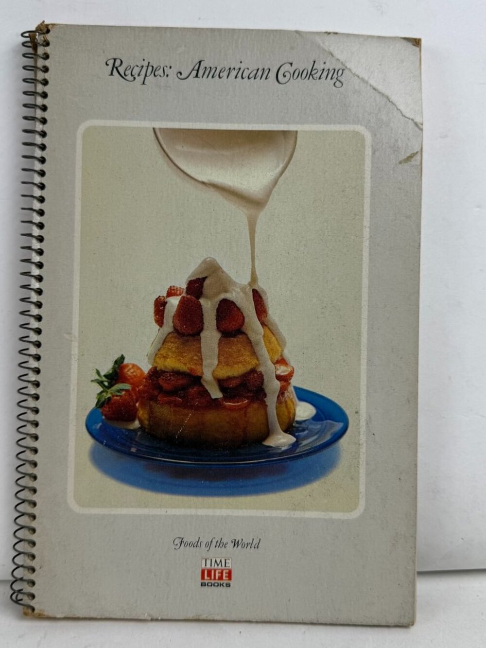 Time Life Foods of the World American Cooking Spiral Recipe Book Vintage 1968